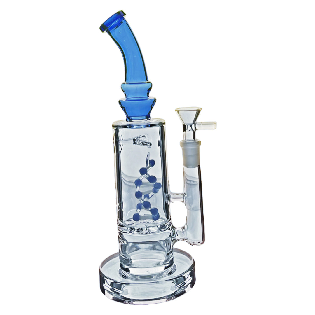BEND COLOR MOUTHPIECE WITH TURBINE AND DNA PERC - Limitless Puff