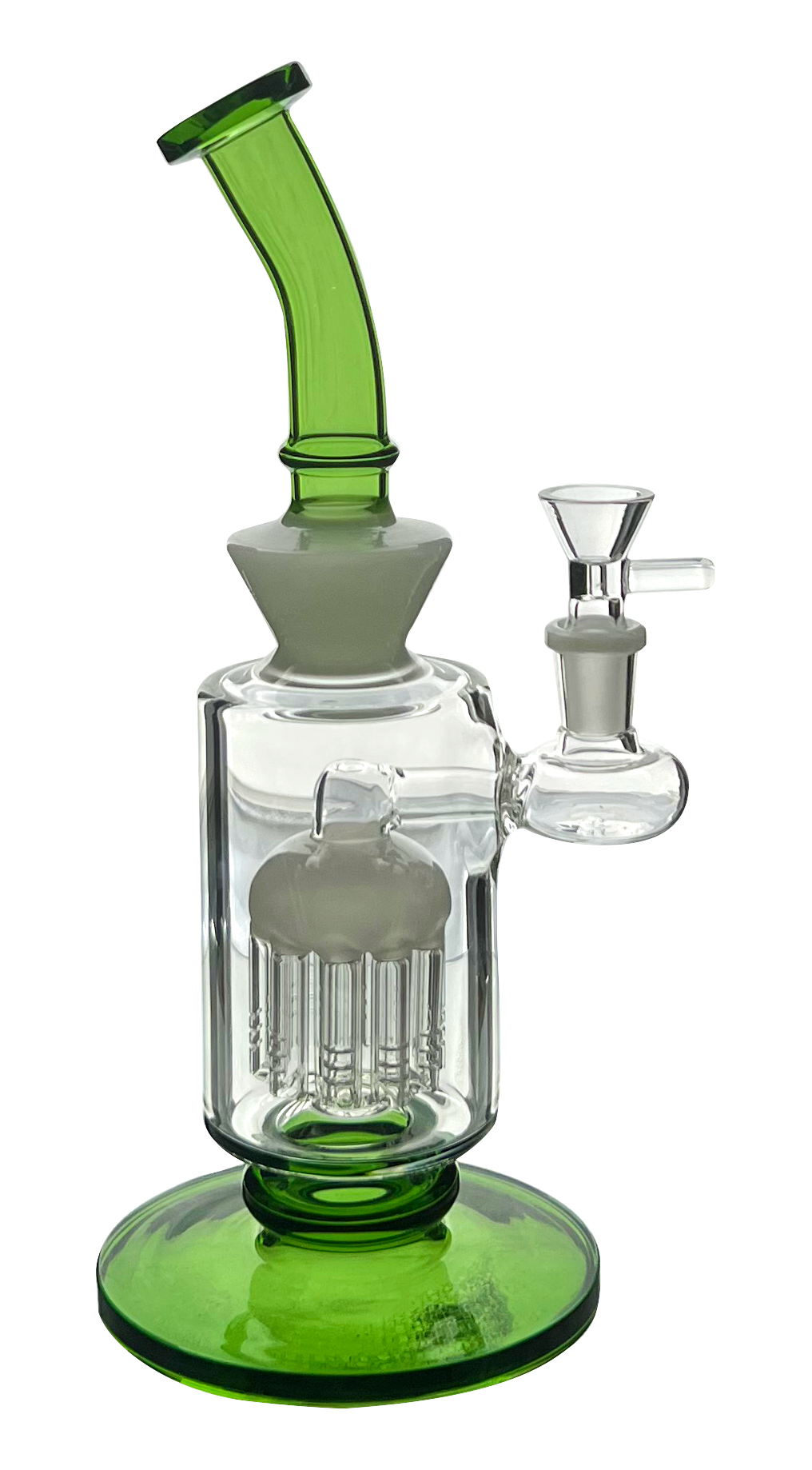 DOUBLE TONE RIG WITH BEND MOUTH PIECE AND TREE PERC - Limitless Puff