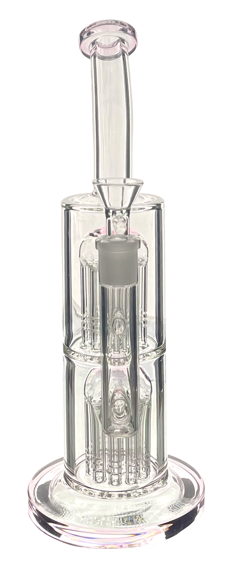 BEND MOUTH PIECE WITH 2 TREE PERC - Limitless Puff