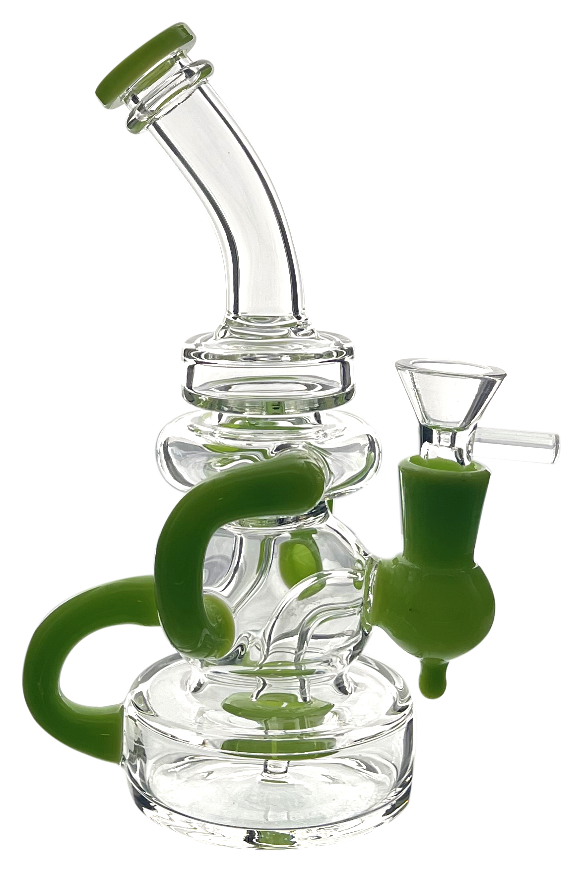 MINI RECYCLER WITH CIRC PERC - Limitless Puff