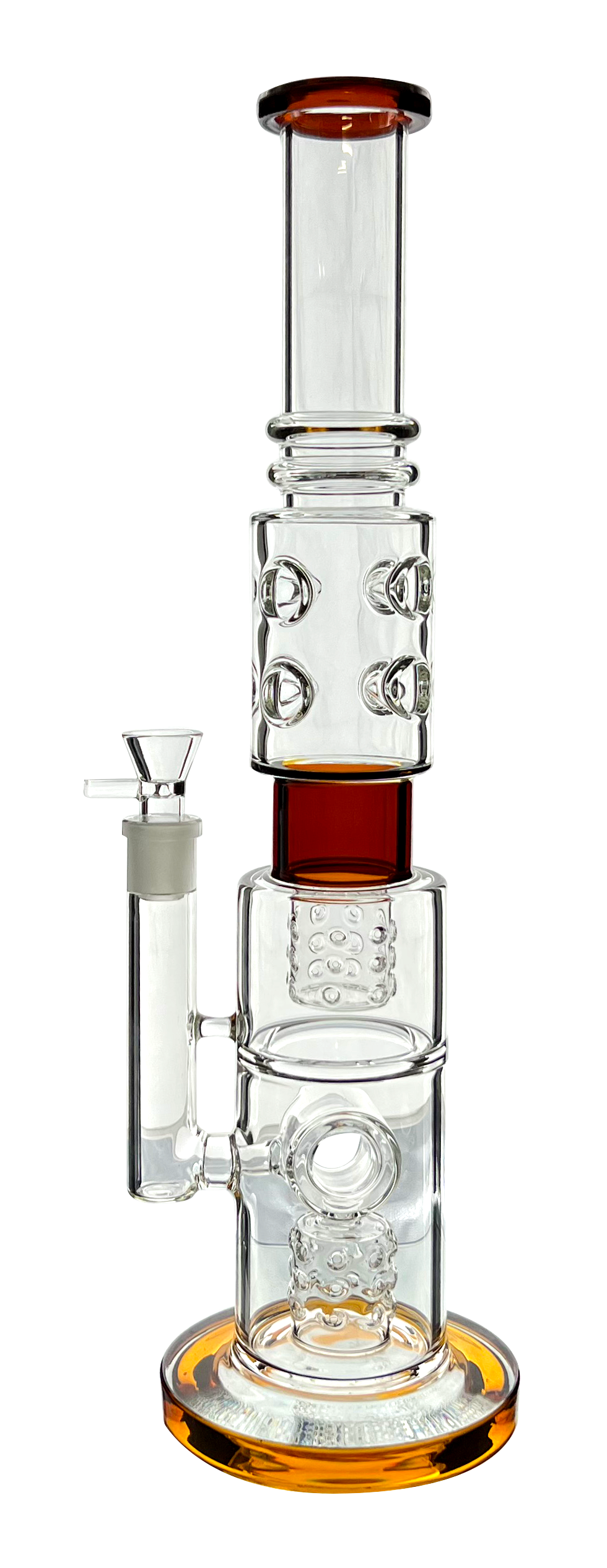 MEDIUM 2 SWISS PERC WITH DONUT RECYCLER - Limitless Puff